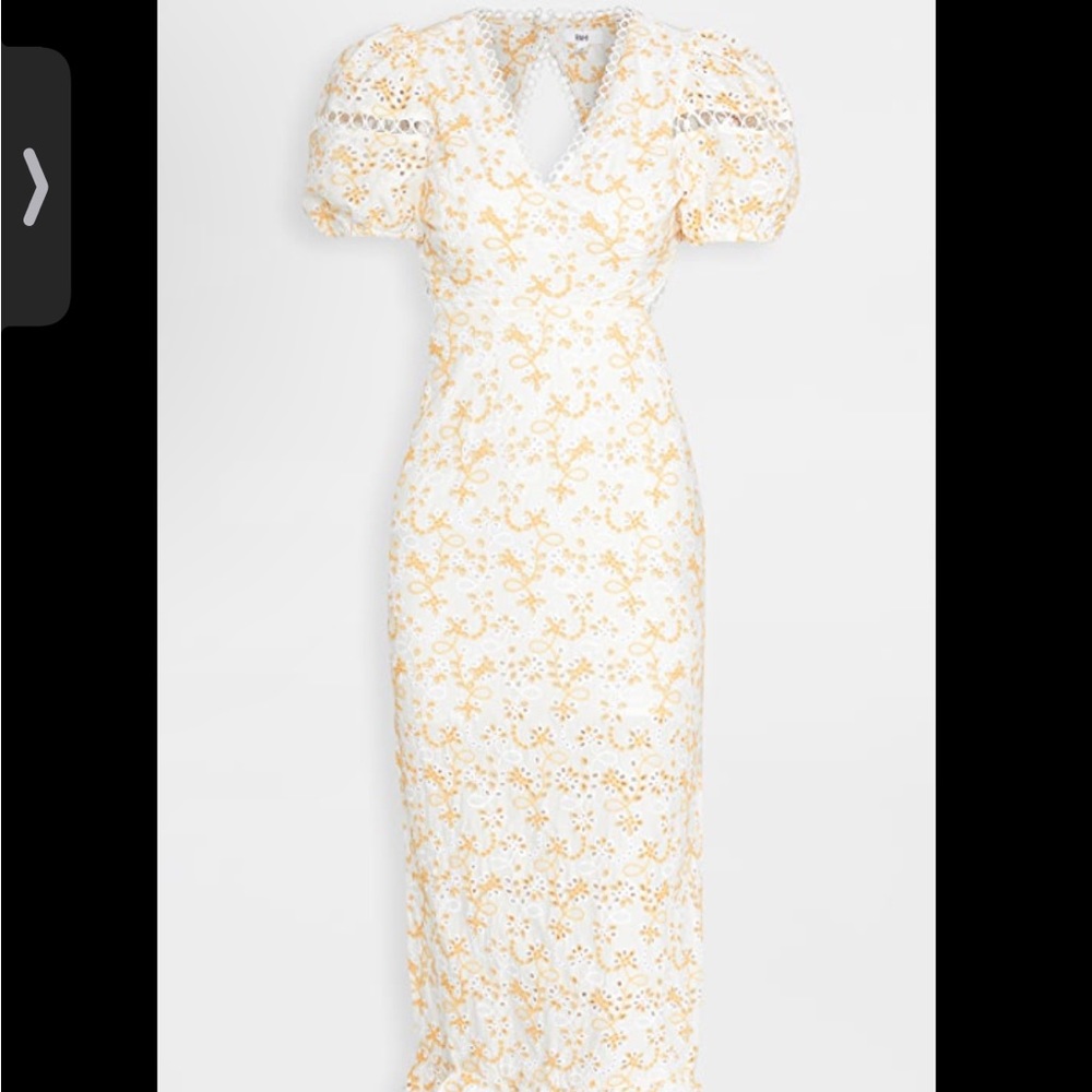 Rahi Perrie Dress Midi Floral Size XS